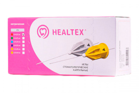 Иглы карпульные Healtex G 30 (0.3*25)